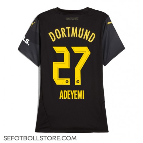 Borussia Dortmund Karim Adeyemi #27 Replika Bortatröja Dam 2024-25 Kortärmad